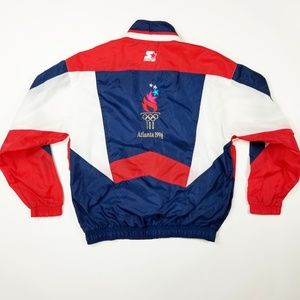VTG Mens Starter USA 1996 Atlanta Olympics Jacket